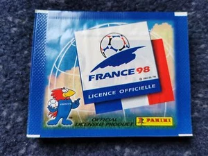 France 1998 Panini World Cup 1 x Sealed Sticker Packet Bustina Tuten New - Picture 1 of 1