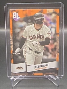 2024 Topps Big League Baseball Joc Pederson 153 Electric Orange Giants - Picture 1 of 2