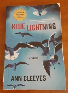 Blue Lightning by Ann Cleeves PB 2010 Shetland Islands Mysteries Book #4 TPB - Picture 1 of 8