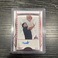 ZACH EDEY 2022-23 Leaf Trinity SSP ARC RC Red Auto #1/5 Purdue