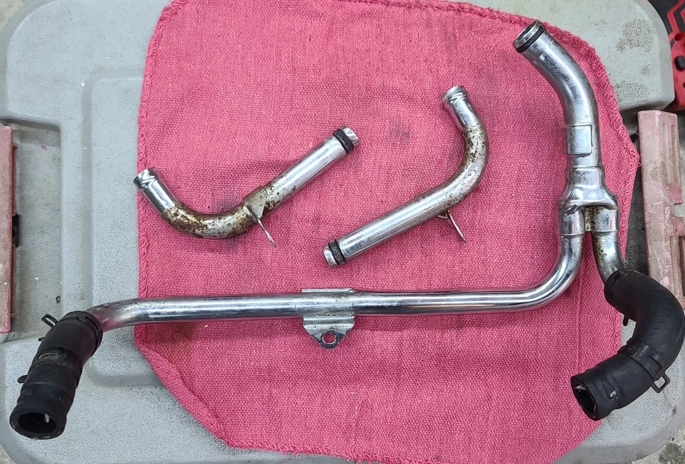 1986 Honda Shadow VT1100C OEM Water Coolant Pipe Pipes & Hoses - Image 1 of 2