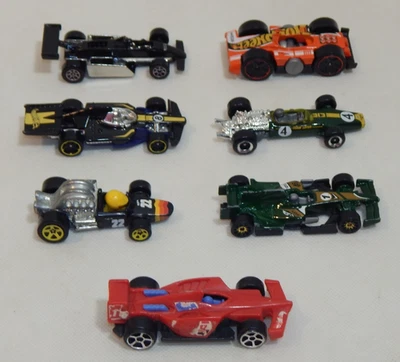 Hot Wheels Lote de 7 Fórmula Uno Foto 1 de 3