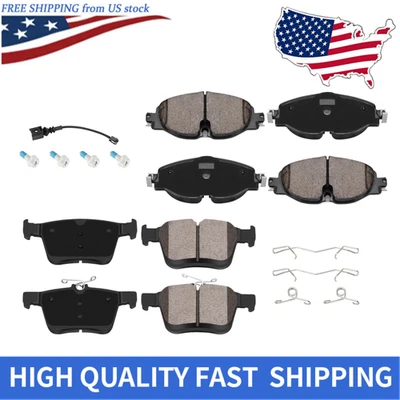 Керамические передние и задние тормозные колодки для Audi A3 Quattro TT Quattro 2015-2018 годов выпуска - Изображение 1 из 4