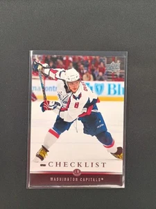 2008-09 Upper Deck Hockey Checklist Washington Capitals #450 - Bild 1 von 2