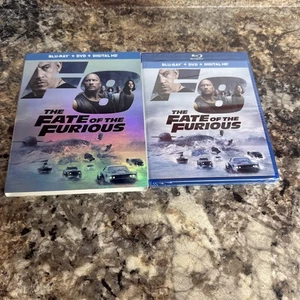 NEW Fast 8 Fate of the Furious Blu-ray + DVD w Slipcover - Picture 1 of 6