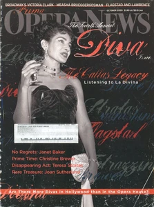 Opera News Magazine Oct 2005 Sutherland Callas Tetrazzini Victor Victoria - Bild 1 von 7