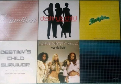 Destiny's Child 7x12" Vinyl Promo Mega Collection 22 Mixes Bootylicious survivor - Image 1 of 4