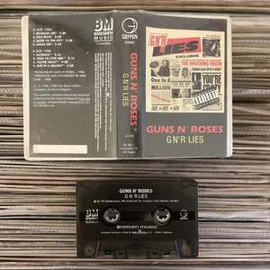 Guns N' Roses - G'N'R LIES (Cassette, Made in INDIA. Clamshell Case) - Picture 1 of 2