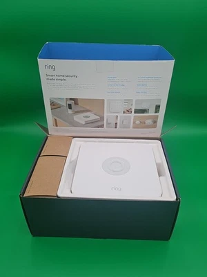 Ring Alarm 2nd Gen With Stick Up Cam and Smoke/CO Listener Security Kit 14 Pcs - Image 1 of 4