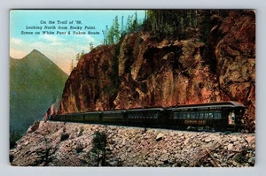 Auf den Spuren von 98, Zug, Transport, Antik, Vintage Postkarte - Bild 1 von 2