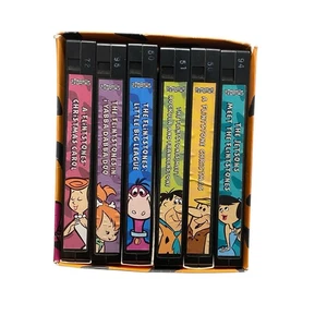 Vintage Cartoon Network The Flintstones VHS Box Set Video Tapes Rare Promo 1999 - Picture 1 of 8