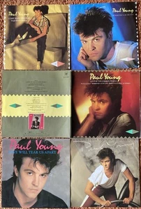 6x 7" Single PAUL YOUNG * Come Back And Stay; Wherever I Lay My Hat; Love Of The - Bild 1 von 13