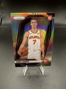 2024-25 Panini Prizm Nikola Burisic RC Silver #229 Hawks - Picture 1 of 2