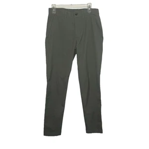 Pantalones Lululemon Para Hombres ABC Verde Oliva Calce Ajustado Talla 30 - Imagen 1 de 8
