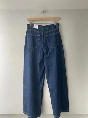 Women’s Mango Wide Leg Pleated Front Soft Denim Jeans - W29/L31 - 2192 - Image 1 of 4