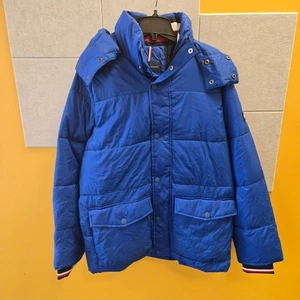 Tommy Hilfiger Chaqueta Acolchada de Invierno Azul para Hombre Talla M Envío Gratis - Imagen 1 de 6