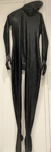 Latex Ganzkörperanzug Catsuit Fetisch Bondage Schwarz Ca. XXL - Bild 1 von 13