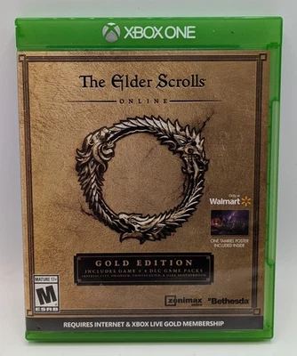Elder Scrolls Online Gold Edition Xbox One sin manual Foto 1 de 3