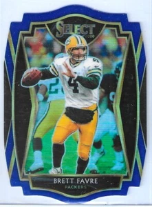 Brett Favre 2020 Select Prizm Blue Die Cut #131 Prizm - Picture 1 of 1