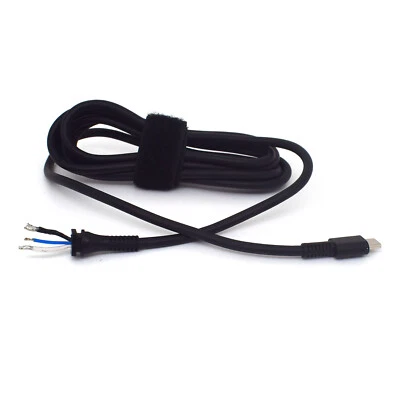 1.8M/6ft USB C Type-C 3wires Charger Pigtail Cord Cable For Laptop Power Adapter - Image 1 of 4