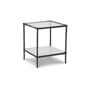 Signature Design by Ashley Casual Ryandale Accent Table Antique Black - Picture 1 of 3