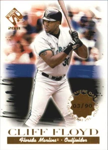 2001 Pacific Private Stock Premiere Date #46 Cliff Floyd /90 - NM-MT - Picture 1 of 2