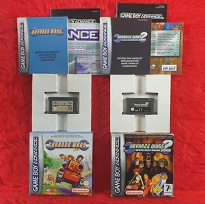 gba ADVANCE WARS x2 1+2 Black Hole Rising Boxed & Complete Game Boy Advance PAL - Imagen 1 de 18