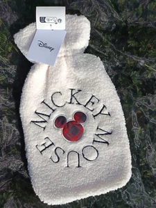 Wärmflaschen Überzug DISNEY Mickey Mouse Maus creme weiß NEU - Bild 1 von 1