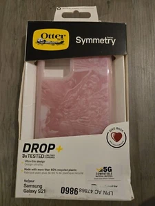 New OtterBox Symmetry Series Phone Case for Samsung Galaxy S21+ 5G Pink - Picture 1 of 3