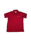 Men's Red Columbia Omni-Shade Shirt Size Small