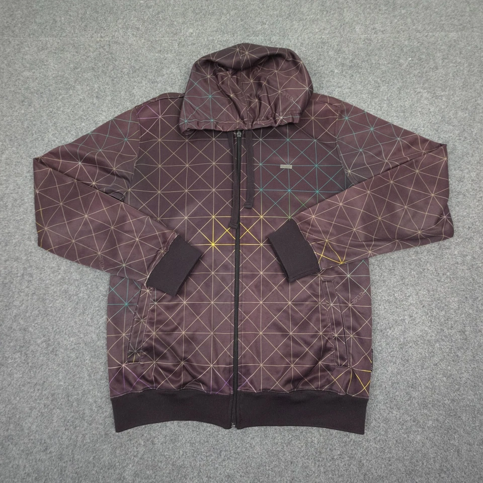 Rip Curl Jumper Mens SMALL Black Long Sleeve Full Zip Hooded Fleece Warm Size S - Image 1 of 4