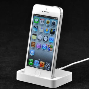 EAXUS DOCKINGSTATION FÜR IPHONE 5 5S & IPOD TOUCH 5.GENERATION DOCKING LADEGERÄT - Picture 1 of 2