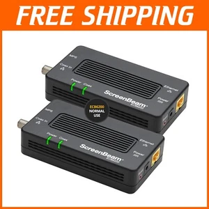 MoCA 2.0 Network Starter Kit for Fast Internet - 2 Adapters & Cables Included - Afbeelding 1 van 10