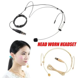 bedeckung Verstärker Kopf getragen Stirnband Kopf getragene Headset Mikrofon - Bild 1 von 11