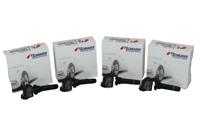 Tire Pressure Sensors Set of 4 Ford TPMS TPMS 433MHz 2318453 4x Schrader - Image 1 of 4
