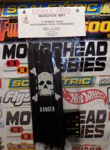 MARCHON MR-1, 9" TERMINAL TRACK With SKULL & CROSSBONES GRAPHIC #88806, (1-PACK) - Picture 1 of 1