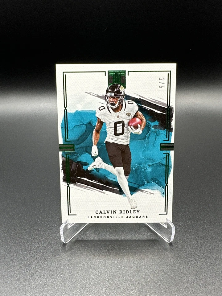 2023 Panini Impeccable - #40 Calvin Ridley /5 - Image 1 of 3