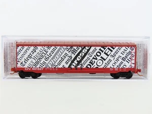 N Micro-Trains MTL 03800460 CN Canadian National "Newsprint" 50' Box Car #401527 - Picture 1 of 8