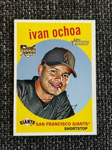 2008 TOPPS Heritage Ivan Ochoa #720