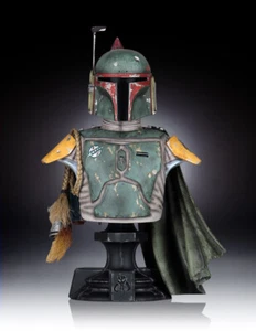 GENTLE GIANT STAR WARS RETORNO DEL JEDI BOBA FETT 1/6 BUSTO CLÁSICO GAMESTOP AP - Imagen 1 de 4