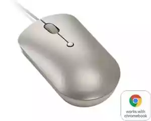 Lenovo 540 USB-C Wired Compact Mouse Sand GY51D20879 4 Buttons 1 Year - Picture 1 of 5