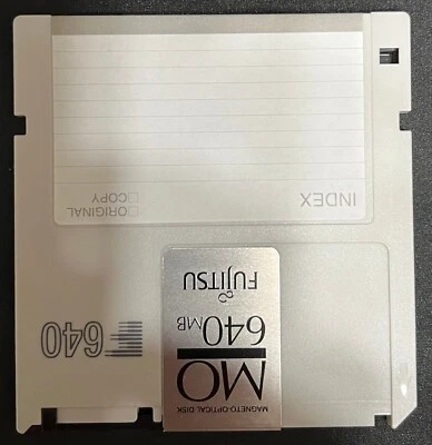 3.5" Magnetic Optical (MO) Disks. 230MB/640MB/1.3GB - Image 1 of 3