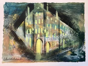 London Scenes - West End Nights - Original painting on card - Picture 1 of 1