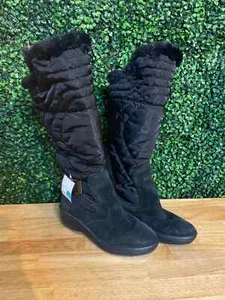 Womens Size 7.5 Pajar Canada Suede Natasha Tall Boots - Picture 1 of 3