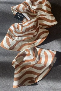 Cappello a secchiello protezione UV UNIQLO x Marimekko 100% cotone Giappone set limitato di 3 - Foto 1 di 3