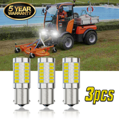 Trimmer Light Lampadina LED BA15S Per John Deere G100 GT225 GT235 GT245 GX255 GX335 GX345 GX355 - Proiettore Faro Gilera B300