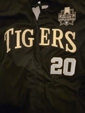 LSU Paul Skenes Custom Jersey, Black & Gold Saints Colors, Only 1 Made