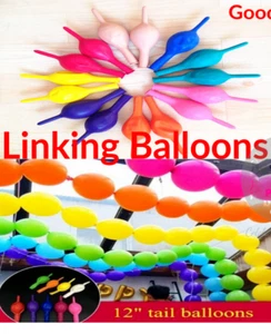 Globos de enlace 12" paquete de globos de enlace rápido de 10-50 globos decoración de fiesta Reino Unido - Imagen 1 de 29