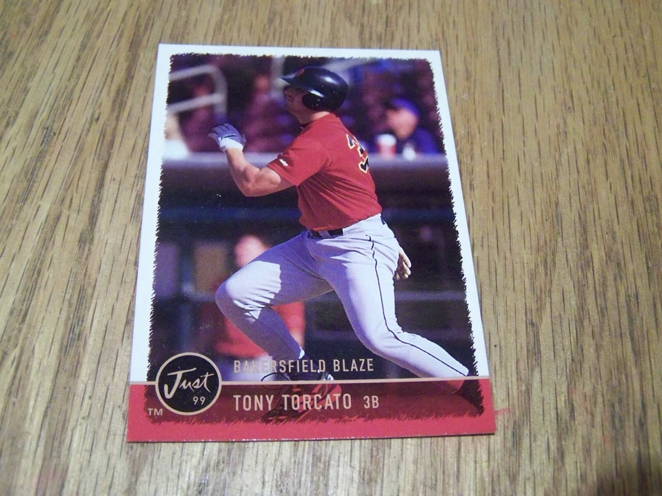 TONY TORCATO  99 JUST 1999  BASEBALL CARD # 142 - Image 1 of 1