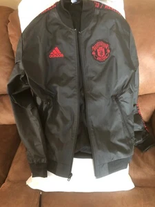 adidas manchester united Soccer Jacket Nwt Mens Size XS - Picture 1 of 6